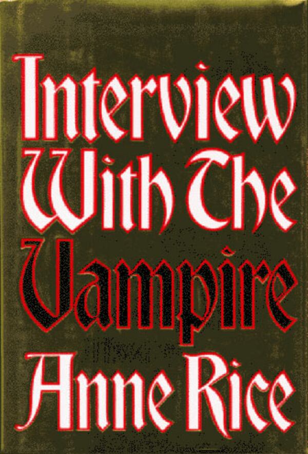 Tapa de Entrevista con el vampiro, de Anne Rice