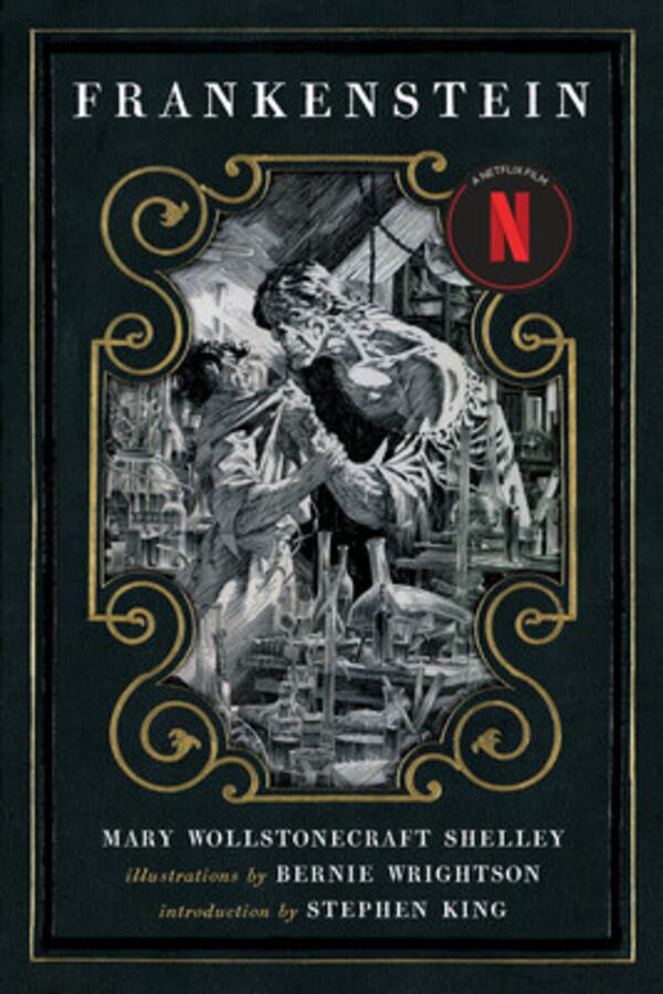 Tapa de Frankenstein, de Mary Shelley